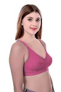 Samvar Women Cotton Non Padded Non-Wired Bra Everyday Regular Bra-thumb2