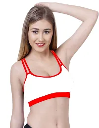 Stylish Multicoloured Cotton Solid Bras For Women-thumb1