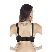 Women's Cotton Non Wired Full Coverage T-Shirt Bra|Shaper Bra|Push up Bra |Teenage Bra|Regular Use Bra|Comfortable Bra|Free Bra Hook Extender|-thumb2