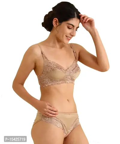 Samvar Women Net Bra Panty Set for Lingerie Set-thumb2