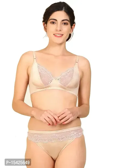 Women Net Bra Panty Set for Lingerie Set