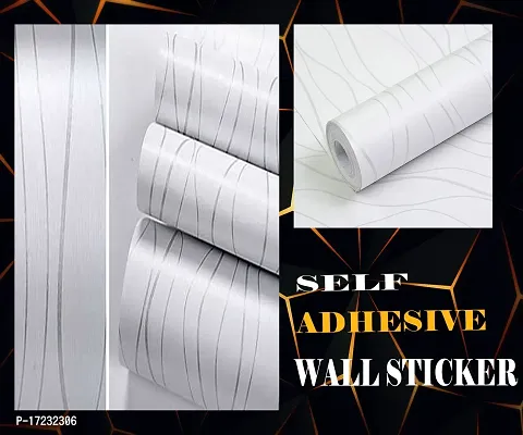 Classic Self Adhesive Sticker Multicolour For Wall Decoration(500 X 45 Cm)(24 Sq Ft)-thumb0