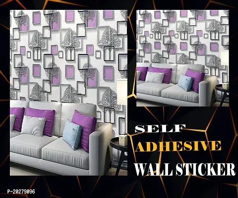 Classic Self Adhesive Sticker Multicolour For Wall Decoration(500 X 45 Cm)(24 Sq Ft)-thumb0