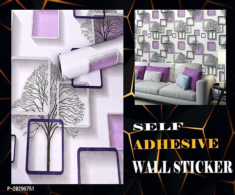 Classic Self Adhesive Sticker Multicolour For Wall Decoration(500 X 45 Cm)(24 Sq Ft)-thumb0