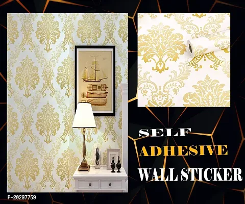 Classic Self Adhesive Sticker Multicolour For Wall Decoration(500 X 45 Cm)(24 Sq Ft)