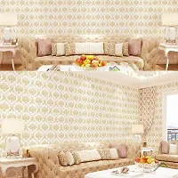 Classic Self Adhesive Sticker Multicolour For Wall Decoration(500 X 45 Cm)(24 Sq Ft)-thumb1