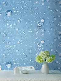 Wall Stickers Waterproof PVC Wallpaper Self Adhesive Decals Living Room Hall Bedroom Decoration Flower (300 x 45 cm)-thumb3