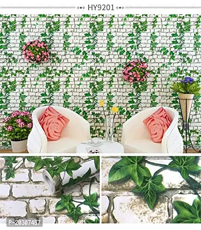 Wall Stickers Waterproof PVC Wallpaper Self Adhesive Decals Living Room Hall Bedroom Decoration Flower (300 x 45 cm)-thumb4