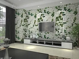 Wall Stickers Waterproof PVC Wallpaper Self Adhesive Decals Living Room Hall Bedroom Decoration Flower (300 x 45 cm)-thumb1