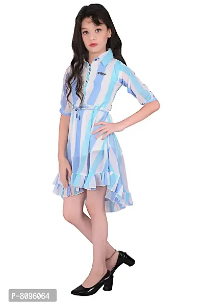 Buy MK Fashion Girls Above Knee Party Dress (Half Sleeve) (2-3 Years, Blue)  at Amazon.in