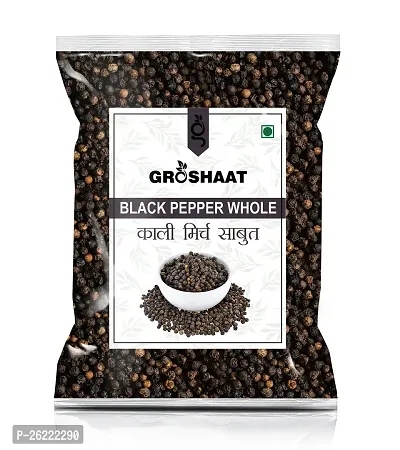 Groshaat Kali Mirch Sabut (Black Pepper Whole) 1Kg Pack-thumb0