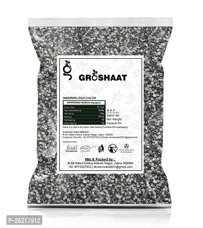 Groshaat Black Urad Dal 500gm Pack-thumb2