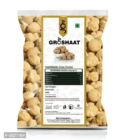 Groshaat Soya Chunks 500gm Pack-thumb2