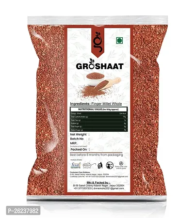 Groshaat Ragi (Finger Millet Whole) 2Kg Pack-thumb2