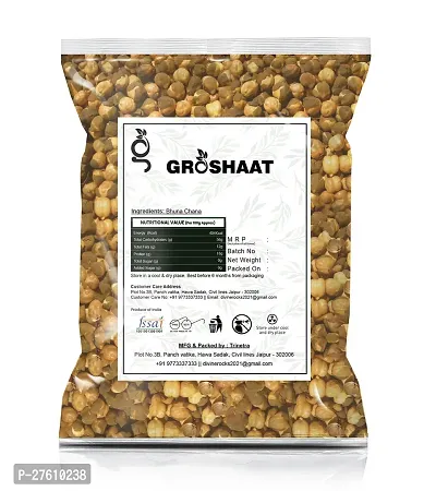 Groshaat Bhuna Chana (Roasted Chana)- 500g Pack-thumb2