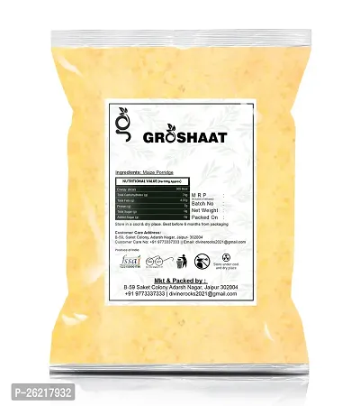 Groshaat Makka Daliya (Maize Porridge) 1Kg Pack-thumb2