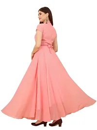 Label D11 Women Georgette Maxi Anarkali Gown Dress (SARAA)-thumb1