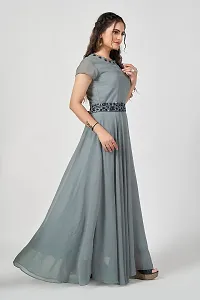 Label D11 Women Georgette Maxi Anarkali Gown Dress (Karina)-thumb3