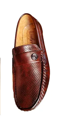 Stylish Brown Leather Shoes For Men