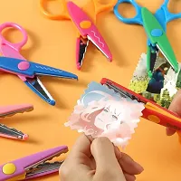 4 in 1 Zigzag paper Cuts Craft Scissors for DIY Crafts Project Making, Scrapbooking and Border Making-thumb4