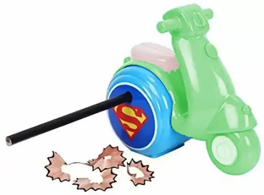 Cute Newest Scooter Look Pencil Sharpener School Stationary for Kids/Brsquo;Day Return Gifts