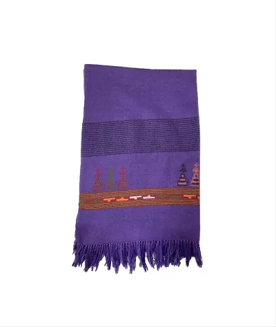 Stylish Woolen Tassel Work Dupatta