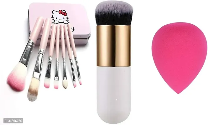 Markup Brush Set and Foundation Brush with Blender Puff