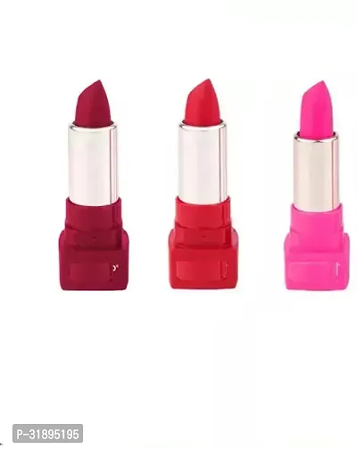 Beauty Paris Edition Set of 3 Matte Lipstick for Perfect Lips