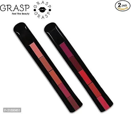 Beauty Red Mini Edition Liquid Matte Lipstick, Pack of 2-thumb0