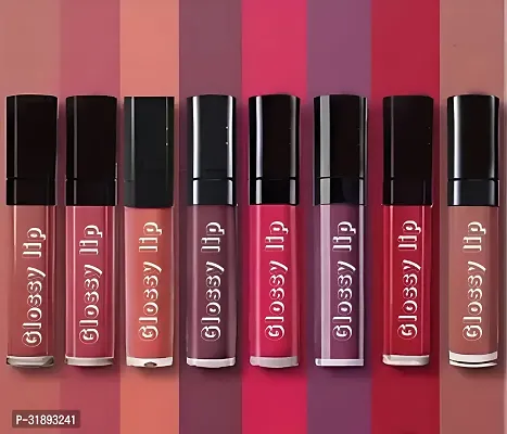 Long Lasting Liquid Lipstick Pack of 8-thumb0