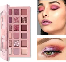 Rose Gold Remastered Edition + Nude Edition Eyeshadow Makeup Kit-thumb2