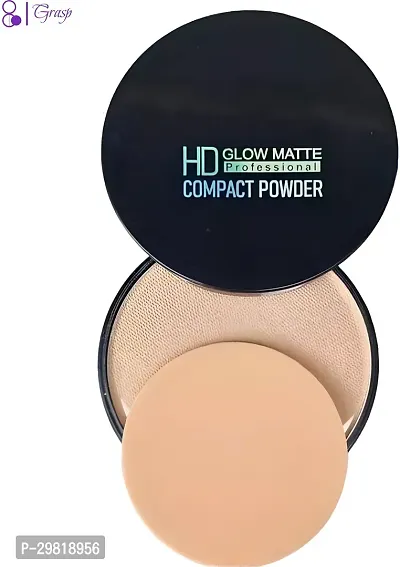 Hd Glow Matte Professional Beauty And Glow Makeup Compact Powder Oil Control