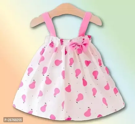 Stylish Pink Cute Little  Frock  Dress-thumb0