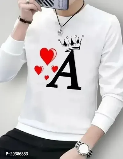 Trendy Stylish Polyester Round Neck Tees for Men