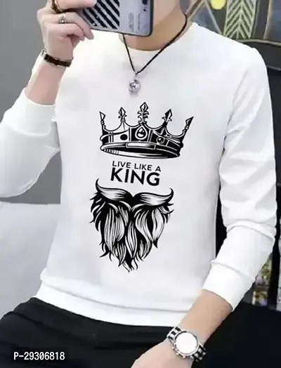 Trendy Polyester Round Neck Tees for Men-thumb0