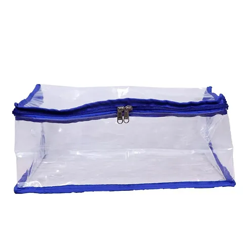 Saree Cover Storage Bag Big for Clothes with Zip Organizer for Wardrobe