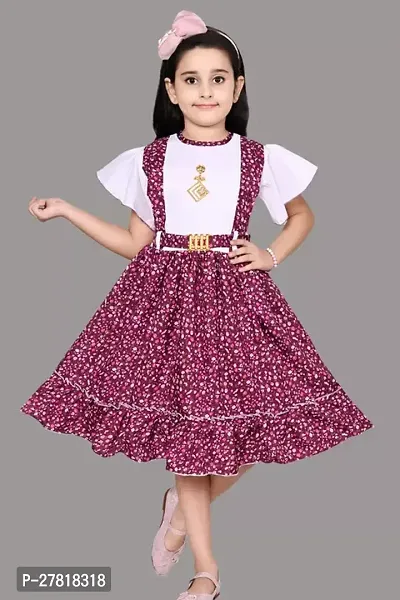 Stylish Multicoloured Cotton Frocks For Girls