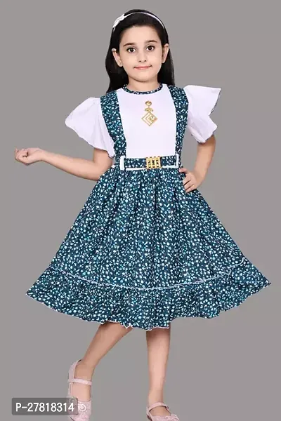 Stylish Multicoloured Cotton Frocks For Girls