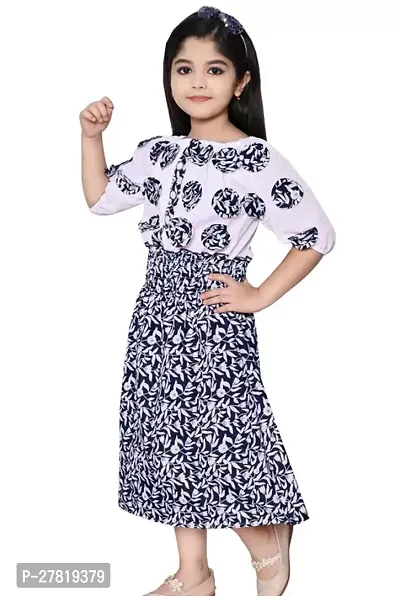 Stylish Multicoloured Cotton Frocks For Girls-thumb0