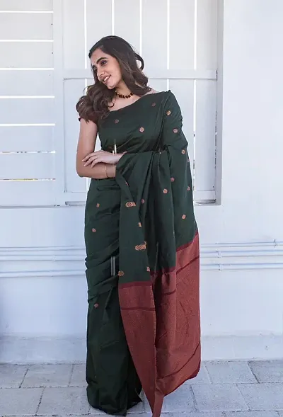 Elegant Art Silk Saree without Blouse piece For Women