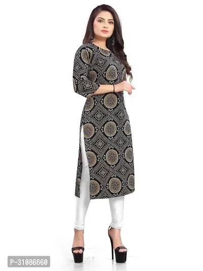 Stylish Crepe Kurta for Women-thumb2