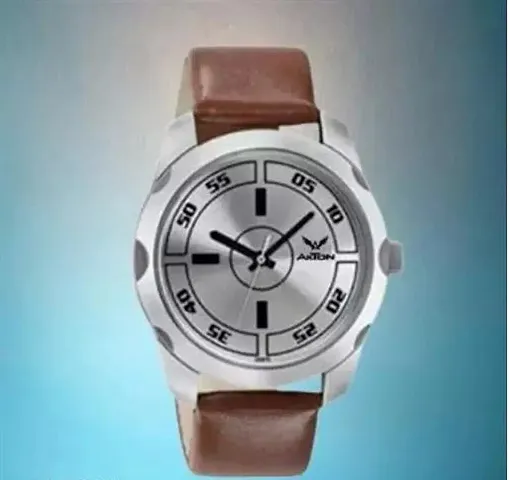 Stylish Fancy Leather Analog Watches For Men