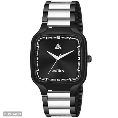 Stylish Fancy Stainless Steel Analog Watches For Men-thumb0