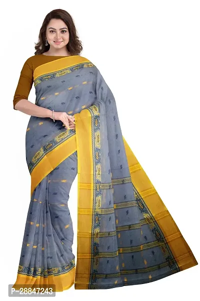 Beautiful Cotton Saree Without Blouse Piece For Women-thumb0