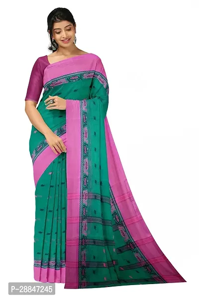 Beautiful Cotton Saree Without Blouse Piece For Women