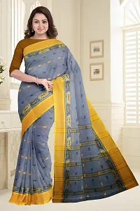 Beautiful Cotton Saree Without Blouse Piece For Women-thumb1