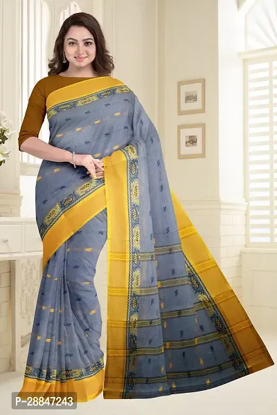 Beautiful Cotton Saree Without Blouse Piece For Women-thumb2