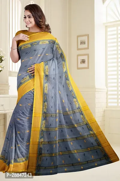 Beautiful Cotton Saree Without Blouse Piece For Women-thumb3