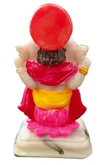 Marble Idols  Ganesh Statue for Pooja Home Decor | Multicolour | (Pack of 1)-thumb2