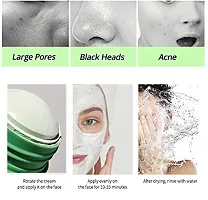 Green Tea Cleansing Mask Stick for Face(2 piece) For Blackheads Whiteheads Oil Control  Anti-Acne | Green Mask Stick for Men and Women-thumb1